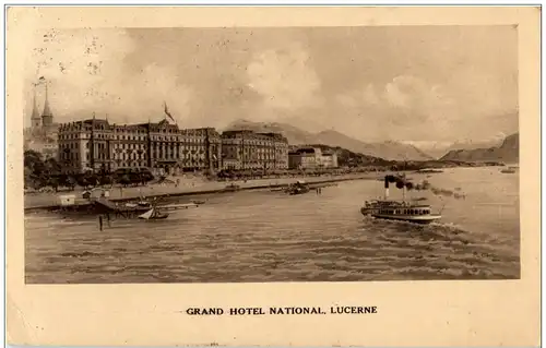 Luzern - Grand Hotel Natioal -134288