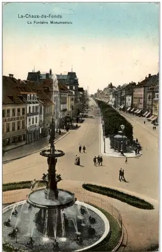 La Chaux de Fonds - La Fontaine Monumentale -175136