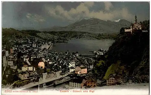 Luzern - Gütsch und Rigi -134336