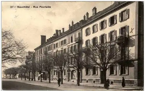 Neuchatel - Rue Pourtales -175392