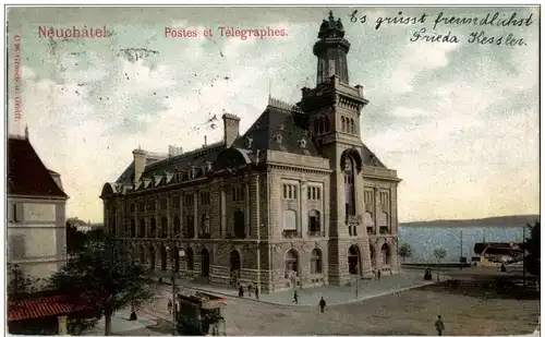 Neuchatel - Postes et Telegraphes -175416