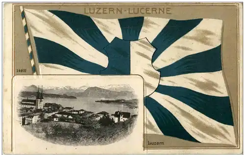 Luzern - Prägekarte -134434
