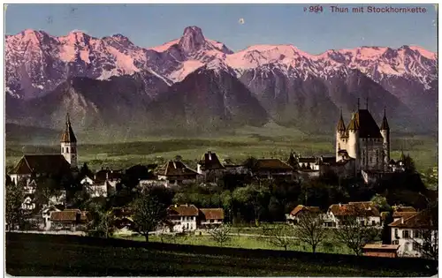 Thun mit Stockhornkette -134658