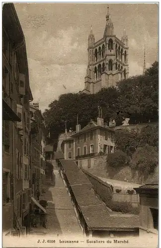 Lausanne - Escaliers du Marche -132678