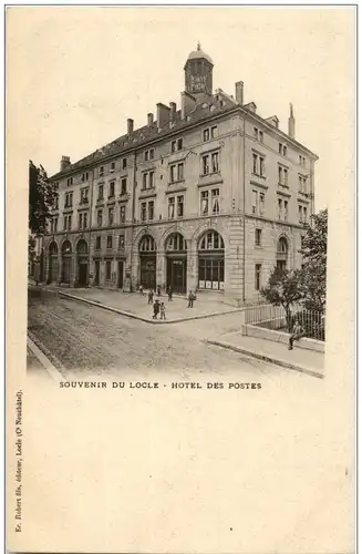 Souvenir du Locle - Hotel des Postes -175340