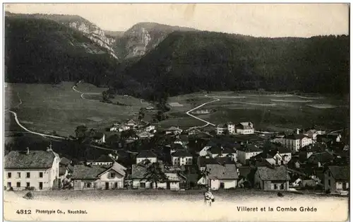 Villeret et la Combe Grede -175386