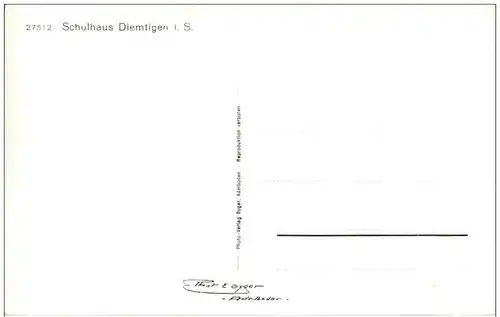 Schulhaus Diemtigen -134812