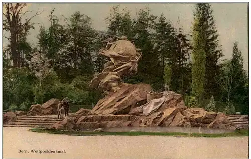 Bern - Weltpostdenkmal -133660