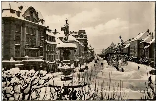 La Chaux de Fonds - Rue Leopold Robert en hiver -175098