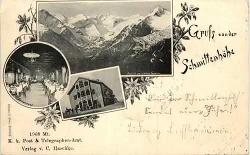 Zell am See, Schmittenhöhe, Grüsse -348048