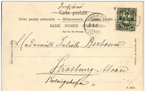 La Chaux de Fonds - Temple et Vue generale -175140