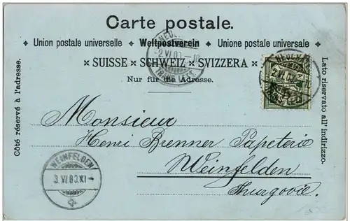 Souvenir de Neuchatel - Litho -175160