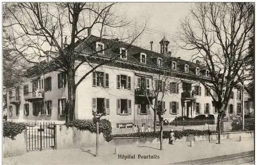 Neuchatel - Hopital Pourtales -175180