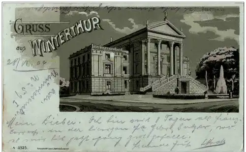 Gruss aus Winterthur - Litho -135390