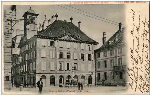 Neuchatel - Hotel de Ville -175390