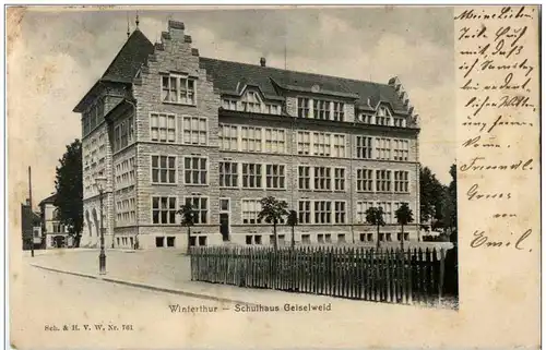 Winterthur - Schulhaus Geiselweid -135206