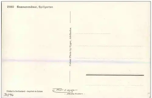 Saanenmöser - Spillgerten -135006