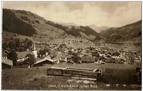 Zweisimmen - Ligne MOB -134988