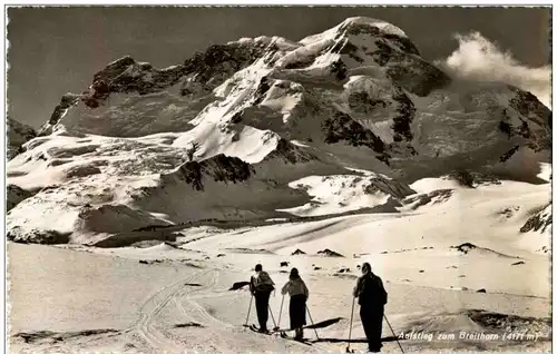 Aufstieg zum Breithorn -134234