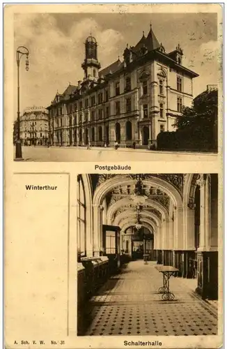 Winterthur - Postgebäude -135308