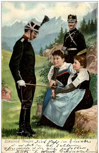 Zürich - Tracht -135192