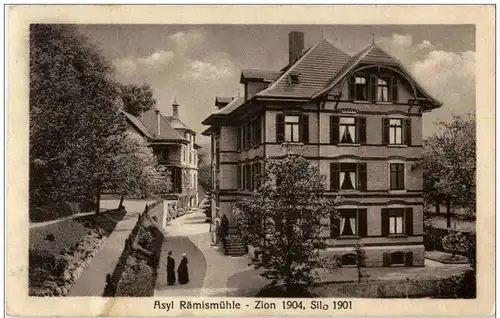 Asyl Rämismühle - Zion 1904 - Silo 1901 -135710