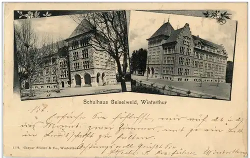 Winterthur - Schulhaus Geiselweid -135212