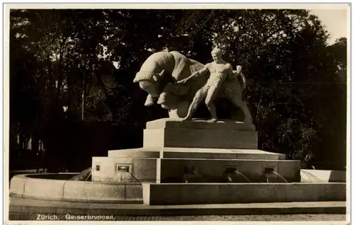 Zürich - Geiserbrunnen -135732