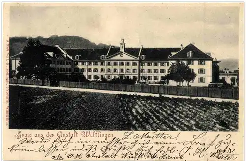 Winterthur - Gruss aus der Anstalt Wülflingen -135256