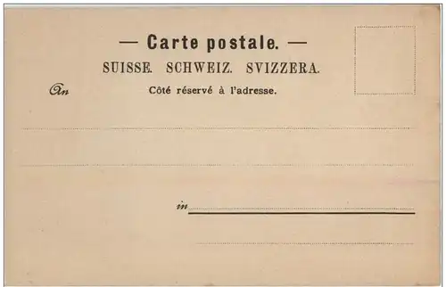 Schweiz - Trachten - Litho -135502