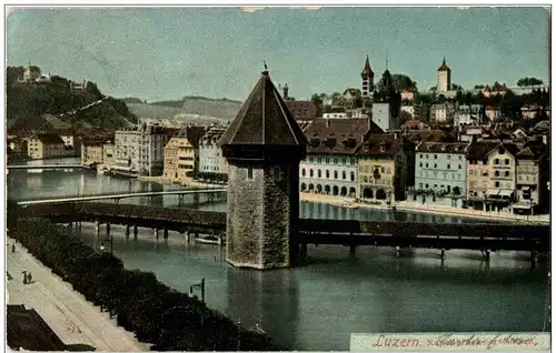 Luzern - Kapellbrücke -134442