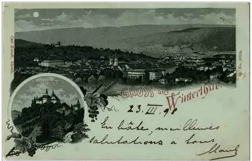 Gruss aus Winterthur - Litho -135384