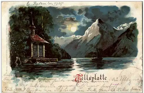 Tellsplatte - Litho -135484