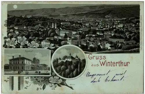 Gruss aus Winterthur - Litho -134652