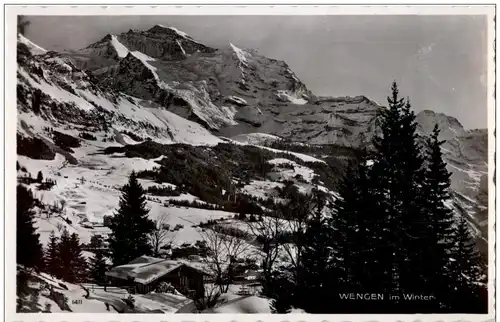 Wengen im Winter -135806