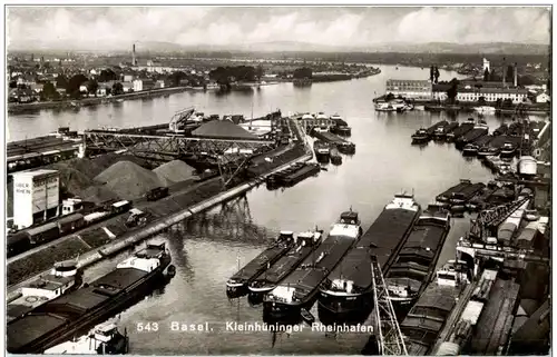 Basel - Kleinhüninger Hafen -134672