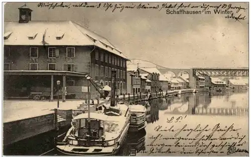 Schaffhausen im Winter -174984