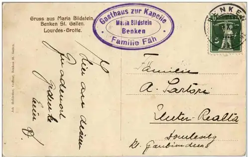 Gruss aus Maria Bildstein - Benken St. Gallen -136040