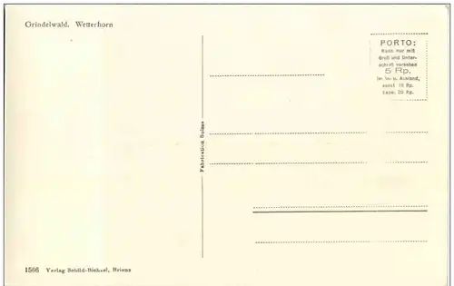 Grindelwald - Wetterhorn -135812
