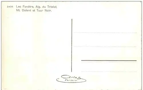 Lac Fenetre - Alg. du Trilet -135794