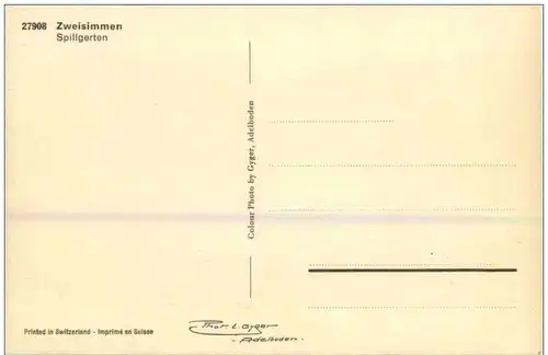 Zweisimmen - Spillgerten -134986