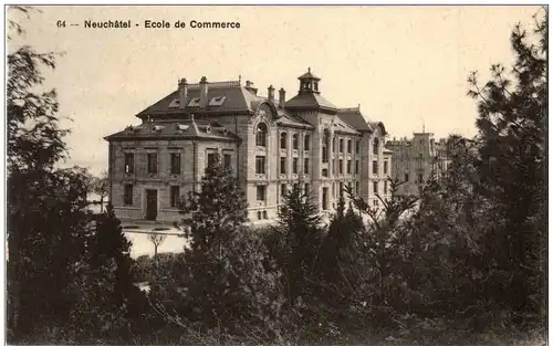 Neuchatel - Ecole de commerce -175446