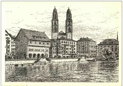 Zürich - Limmatquai -136314