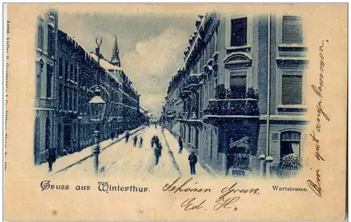 Gruss aus Winterthur - Wartstrasse -135240