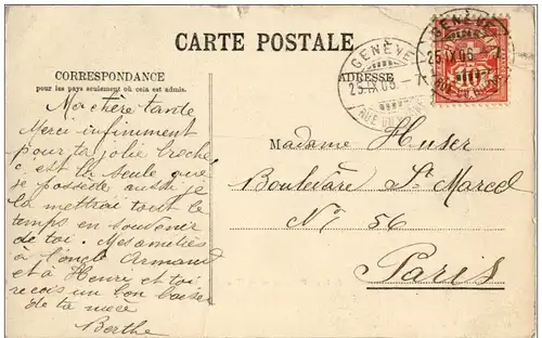 Geneve et le Mont Blanc -133672