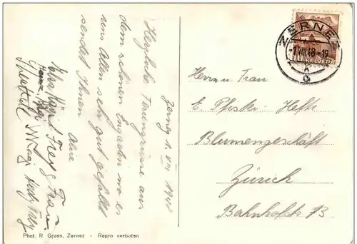 Zernez mit Piz Linard -136802