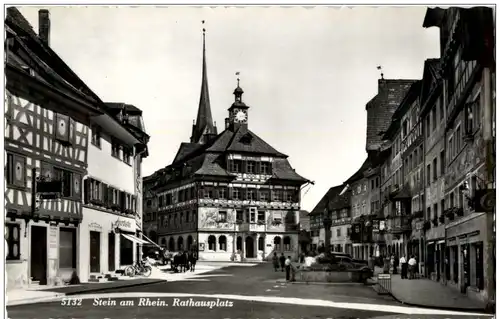 Stein am Rhein - Rathausplatz -136292