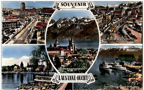 souvenir de Lausanne Ouchy -133782