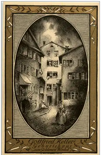 Bundesfeier Postkarte 1919 -135056