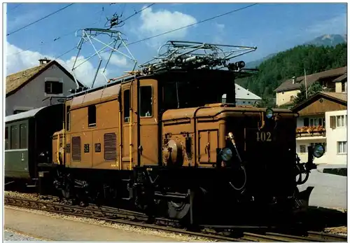 Rhätische Bahn - Eisenbahn -137232